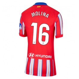 Atletico Madrid Nahuel Molina #16 Thuis tenue Dames 2024-25 Korte Mouw