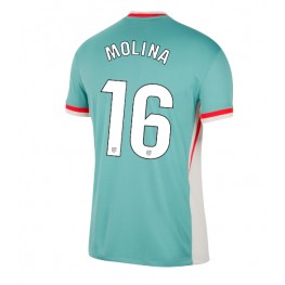 Atletico Madrid Nahuel Molina #16 Uit tenue 2024-25 Korte Mouw