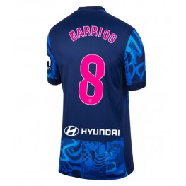 Atletico Madrid Pablo Barrios #8 Derde tenue Dames 2024-25 Korte Mouw