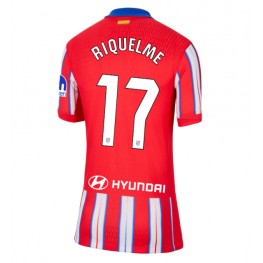 Atletico Madrid Rodrigo Riquelme #17 Thuis tenue Dames 2024-25 Korte Mouw