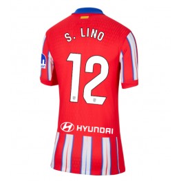 Atletico Madrid Samuel Lino #12 Thuis tenue Dames 2024-25 Korte Mouw