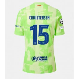 Barcelona Andreas Christensen #15 Derde tenue 2024-25 Korte Mouw