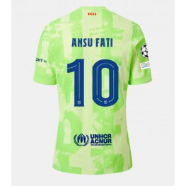 Barcelona Ansu Fati #10 Derde tenue 2024-25 Korte Mouw