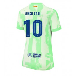 Barcelona Ansu Fati #10 Derde tenue Dames 2024-25 Korte Mouw