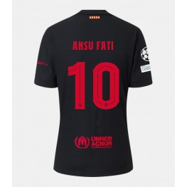 Barcelona Ansu Fati #10 Uit tenue 2024-25 Korte Mouw