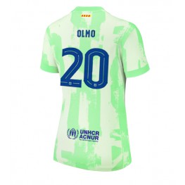 Barcelona Dani Olmo #20 Derde tenue Dames 2024-25 Korte Mouw