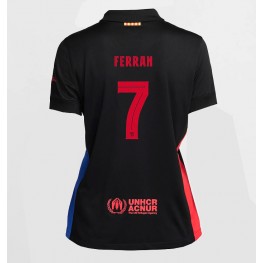 Barcelona Ferran Torres #7 Uit tenue Dames 2024-25 Korte Mouw