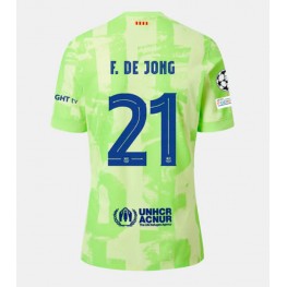 Barcelona Frenkie de Jong #21 Derde tenue 2024-25 Korte Mouw