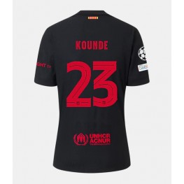 Barcelona Jules Kounde #23 Uit tenue 2024-25 Korte Mouw