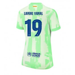 Barcelona Lamine Yamal #19 Derde tenue Dames 2024-25 Korte Mouw