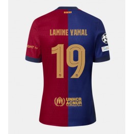 Barcelona Lamine Yamal #19 Thuis tenue 2024-25 Korte Mouw