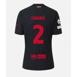 Barcelona Pau Cubarsi #2 Uit tenue 2024-25 Korte Mouw