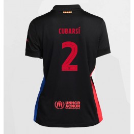 Barcelona Pau Cubarsi #2 Uit tenue Dames 2024-25 Korte Mouw