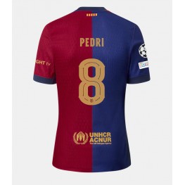 Barcelona Pedri Gonzalez #8 Thuis tenue 2024-25 Korte Mouw