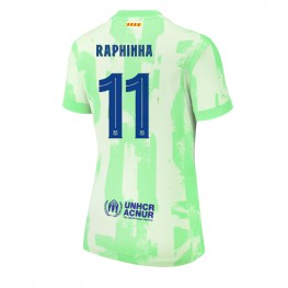 Barcelona Raphinha Belloli #11 Derde tenue Dames 2024-25 Korte Mouw