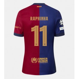 Barcelona Raphinha Belloli #11 Thuis tenue 2024-25 Korte Mouw