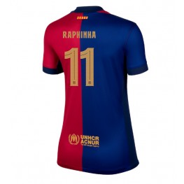 Barcelona Raphinha Belloli #11 Thuis tenue Dames 2024-25 Korte Mouw