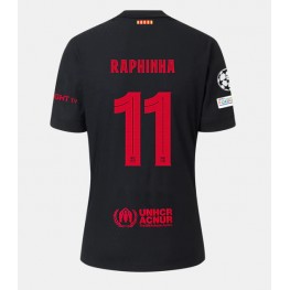 Barcelona Raphinha Belloli #11 Uit tenue 2024-25 Korte Mouw