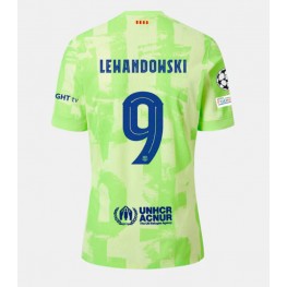 Barcelona Robert Lewandowski #9 Derde tenue 2024-25 Korte Mouw