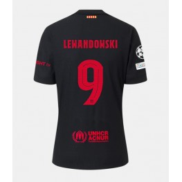 Barcelona Robert Lewandowski #9 Uit tenue 2024-25 Korte Mouw