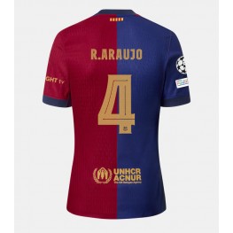 Barcelona Ronald Araujo #4 Thuis tenue 2024-25 Korte Mouw