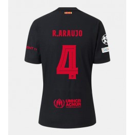 Barcelona Ronald Araujo #4 Uit tenue 2024-25 Korte Mouw