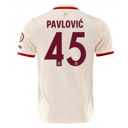 Bayern Munich Aleksandar Pavlovic #45 Derde tenue 2024-25 Korte Mouw