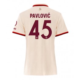 Bayern Munich Aleksandar Pavlovic #45 Derde tenue Dames 2024-25 Korte Mouw