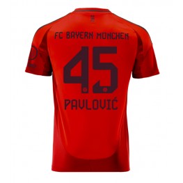 Bayern Munich Aleksandar Pavlovic #45 Thuis tenue 2024-25 Korte Mouw