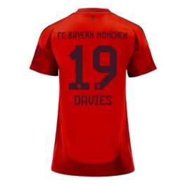 Bayern Munich Alphonso Davies #19 Thuis tenue Dames 2024-25 Korte Mouw