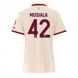 Bayern Munich Jamal Musiala #42 Derde tenue Dames 2024-25 Korte Mouw