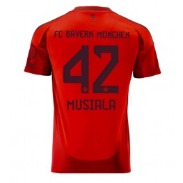 Bayern Munich Jamal Musiala #42 Thuis tenue 2024-25 Korte Mouw