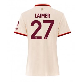 Bayern Munich Konrad Laimer #27 Derde tenue Dames 2024-25 Korte Mouw