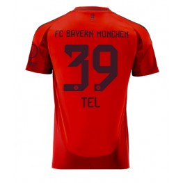 Bayern Munich Mathys Tel #39 Thuis tenue 2024-25 Korte Mouw