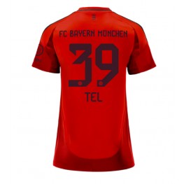 Bayern Munich Mathys Tel #39 Thuis tenue Dames 2024-25 Korte Mouw