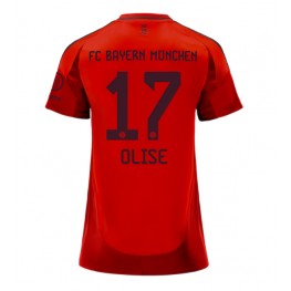 Bayern Munich Michael Olise #17 Thuis tenue Dames 2024-25 Korte Mouw