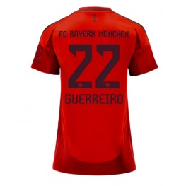 Bayern Munich Raphael Guerreiro #22 Thuis tenue Dames 2024-25 Korte Mouw