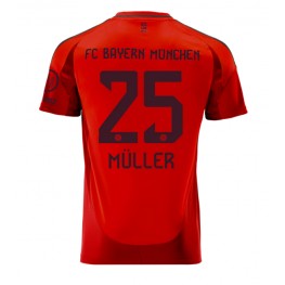 Bayern Munich Thomas Muller #25 Thuis tenue 2024-25 Korte Mouw