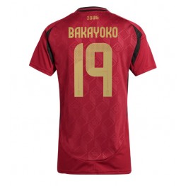 België Johan Bakayoko #19 Thuis tenue Dames EK 2024 Korte Mouw