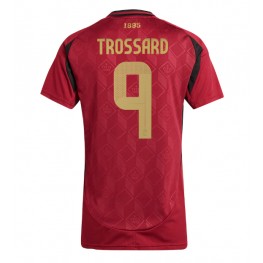 België Leandro Trossard #9 Thuis tenue Dames EK 2024 Korte Mouw