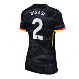 Chelsea Axel Disasi #2 Derde tenue Dames 2024-25 Korte Mouw