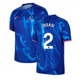 Chelsea Axel Disasi #2 Thuis tenue 2024-25 Korte Mouw