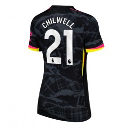 Chelsea Ben Chilwell #21 Derde tenue Dames 2024-25 Korte Mouw