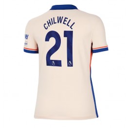 Chelsea Ben Chilwell #21 Uit tenue Dames 2024-25 Korte Mouw