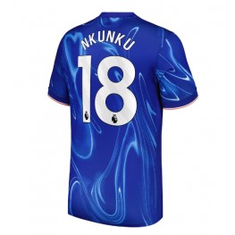 Chelsea Christopher Nkunku #18 Thuis tenue 2024-25 Korte Mouw