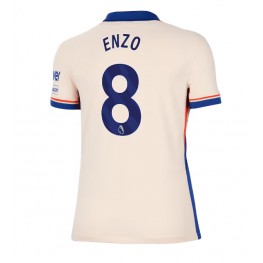 Chelsea Enzo Fernandez #8 Uit tenue Dames 2024-25 Korte Mouw