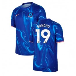 Chelsea Jadon Sancho #19 Thuis tenue 2024-25 Korte Mouw