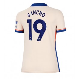 Chelsea Jadon Sancho #19 Uit tenue Dames 2024-25 Korte Mouw