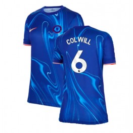 Chelsea Levi Colwill #6 Thuis tenue Dames 2024-25 Korte Mouw