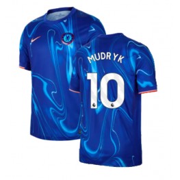 Chelsea Mykhailo Mudryk #10 Thuis tenue 2024-25 Korte Mouw